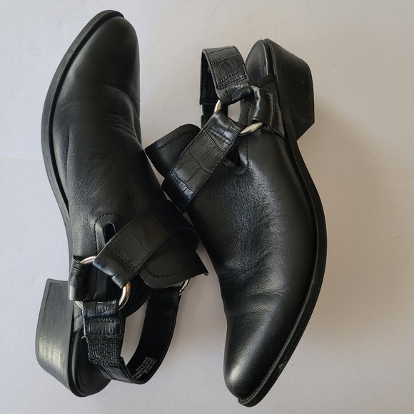 Crown Vintage Women's Noelle Leather Upper Slingback Mule Sandals. Size 7.5M - Picture 4 of 8